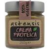 ASTENSIS, Crema VEGAN Proteica alle Mandorle, 250g, Artigianale con Proteine del Pisello. Senza Zucchero e Senza Olio di Palma