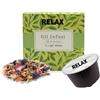 Caffè Vulcanus Gli Infusi Capsule Compatibili con Dolce Gusto, Tè e Tisane Naturali in Foglie, 50 Unità, Relax Digestiva Mirtillo (50 Capsule, Rerlax)