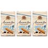 CAIYA 3X Tre Marie Ancora Uno Biscotti Krumiro Frolla Fragrante con Cuore Croccante di Cioccolato Fondente 300gr [3 Confezioni]