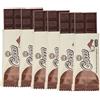Choco Zero Tavolette di Cioccolato Fondente Ripieno al Cocco Senza Zuccheri Aggiunti 25g 126 Calorie Cioccolato Senza Zucchero per Spuntino Palestra Senza Glutine Low Carbs
