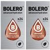 Generico SET 48 BOLERO DA 3 GRAMMI Almond Preparato istantaneo polvere solubile in bustine Sticks per Bevande con Stevia e Vitamina C e Senza Zucchero ideale per fitness e diete