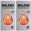 Generico SET 48 BOLERO DA 3 GRAMMI Red Orange Preparato istantaneo polvere solubile in bustine Sticks per Bevande con Stevia e Vitamina C e Senza Zucchero ideale per fitness e diete