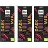 MENDOSA X3 RITTER SPORT Mini Dark, Set 7 Mini Tavolette di Cioccolato Fondente, Assortimento 50-70% Cacao, Senza Aromi Aggiunti, 70g