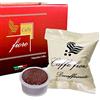 Caffè fiore 50 Capsule Caffè fiore Decaffeinato miscela di Qualità Superiore Compatibili cialde caffè Lavazza Espresso Point