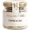 Conserve Conti - Capperi al sale di Sicilia (4 vasetti x ml. 106/240 g) produzione artigianale siciliana 100% naturale