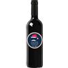 Bottle-Up Bottiglia di vino rosso personalizzata IGT Toscana Rosso - Idea regalo esclusiva e originale per Natale! (Girandola)