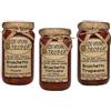 Delizie Vaticane di Tropea Tris Gourmet Bruschette - Set Regalo Cibi dai Gusti Raffinati Bruschette Calabrese + Vaticana con Nduja + Tropeana - Autentica Salsa Gourmet Artigianale - Made in Italy - Delizie Vaticane di Tropea