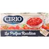 MENDOSA Cirio La Polpa Rustica, Polpa di Pomodoro, Confezione da 3x400g