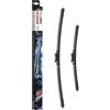 Bosch Aerotwin Aerotwin A432S Tergicristalli Anteriori, Set di 2 Tergicristalli di Ricambio, con Adattatore Preassemblato, 650 mm / 380 mm
