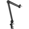 FIFINE Supporto per Microfono Braccio Microfono con Microphone Clip e adattatore
