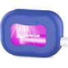 ROMMQB Sterilizzatore Spazzolini da Denti, ROMMQB Custodia Sterilizzatrice per Spazzolino da Denti, Ricaricabile Copertura per Spazzolino da Denti UV - Astuccio per Qualsiasi Spazzolino da Denti (Viola)