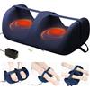 Tisscare Massaggiatore Shiatsu 4-in-1 per Piedi con Calore e Telecomando - Massaggiatore Elettrico per Alleviare Dolore, Promuovere Circolazione, Leggero e Portatile, Regalo per Genitori