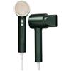 RAYPOW 2025 Nuovo asciugacapelli professionale ionico con ugello per testa Hair Dryer portatile 3 Tenperature 1600 W Tecnologia IA e 200 milioni di ioni negativi per casa, viaggi, palestra (verde)