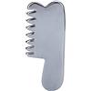 Fyearfly Guasha Denti a Pettine Massaggio Viso, Terahertz Pettine, Strumento di Massaggio,Massaggiatore Pietra Tools per La Mobilizzazione dei Tessuti Molli e La Riduzione del Dolore Muscolare