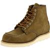 Red Wing Shoes Red Wing - Heritage - Stivali da uomo Moc, 15,2 cm, Verde (Verde oliva.), 45 EU