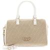 Liu Jo Borsa donna bauletto Evrim Satchel S jacquard testa di moro BS26LJ13 AA6052 T378A Dimensioni borsa: Media