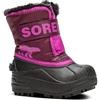 Sorel Snow Commander Waterproof, Stivali Invernali Unisex-Bimbi 0-24, Viola, 22 EU