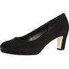 Gabor Donna Scarpe col Tacco, Signora Scarpe col Tacco Classiche,Comodo,Scarpe Business,Scarpe del Tribunale,Ufficio,Nero (Schwarz) / 47,40 EU / 6.5 UK