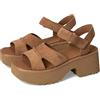UGG Sandali da donna New Heights con cinturino alla caviglia, Castagna, 40 EU