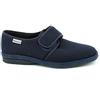 Calzaturificio EMANUELA EMANUELA 5254 - Blu Pantofole Uomo in Tessuto con Strappo Lavabili in Lavatrice A 30 Gradi Blu 46