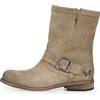 FELMINI FALLING IN LOVE Felmini - ODERG 8247 - women's biker boot, suede light grey leather - 39 EU size