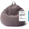 DS Produkte LUMALAND Comfort Line Pouf L, 185 L - comoda poltrona divano - ideale come pouf