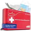WALSER kit di pronto soccorso auto 2026, kit di pronto soccorso auto premio *, kit di pronto soccorso auto 2026 utilizzabile in tutta Europa, borsa di pronto soccorso auto, set di pronto soccorso kit di pronto soccorso DIN 13164