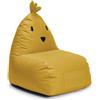 DS Produkte Pouf per bambini LUMALAND Animal Line Chick - Giallo senape