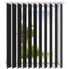time4blinds, Tenda a lamelle, 170x160 cm, Nero classico