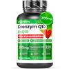 Phytoprime spa Vitastrong Coenzima Q10 200mg capsule, CoQ10 Ubiquinol, coenzima Q10 di 200mg senza glutine e OGM, 120 capsule