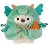nici set peluche orso polare Snono 8cm con fiamma e costume da drago in confezione regalo 8,5x6,5x10cm altro