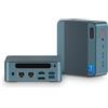 BOSGAME Mini PC Bosgame P2 Lite con processore Intel Core i5-12600H, 32 GB di RAM DDR4, SSD da 512 GB, doppia porta LAN da 1 Gbps, Windows 11 Pro, streaming 4K, ideale per l'ufficio domestico, lo studio e i contenuti multimediali - BuyPlugGo