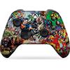 DreamController Comics Custom X-box Controller Wireless compatibile con X-box One/X-box Series X/S di DreamController | Orgogliosamente personalizzato negli Stati Uniti con stampa permanente HYDRO-DIP (non solo una