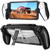 Fintie Custodia compatibile con PS Portal con cavalletto, in morbido TPU [antiscivolo] [antiurto] custodia protettiva con impugnatura ergonomica per PS Portal Remote Player, nero