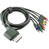 Traderplus 1,8 m AV composito e S-Video cavo per Microsoft Xbox 360/XBOX 360 Slim