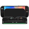 Bosiyrggrl Base di Raffreddamento e Ricarica per Console Switch 2 con Luce RGB Sinistra e
