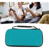 XUMIUZIY Gioca Console -Retenzione dello Stoccaggio, Mucosa Morbida Portatile Impermeabile Impedire il Danno -game Borse a Staffa con 10 Slot di Carte da Gioco per il Viaggio (Lake Blue (woof: circa