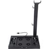 Generic Base di Raffreddamento per Console Series X con Ventole di Raffreddamento Rapido, Doppia Ricarica, Indicatore LED, Adatto per Giocatori SX Materiale ABS con 2 Staffe