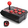 Generic Joystick Controller Accessori per Giochi retrò Neri e, Maniglia a Leva Grande per Giochi Classici 8,3 X 5,9 X 2,4 Pollici