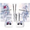 LNMLRBXEXZ Compatibile Con Adesivi Skin Per PS5 Slim Skin Disc Edition & Per Digital Console Controller Vinyl Cover Skins Wraps Scratch Resistant Compatible 87315 Avvolgimento(Disc Version)
