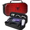 Gurgitat Custodia da viaggio per Playstation Portal Remote Player Custodie protettive rigide Cool Spider Uomini Ragazzi Gamer Console di gioco Accessori Protector Borsa portatile per PS Portal