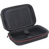 PUSOKEI Custodia da Trasporto Nuova Console di Gioco 3DS/2DS XL, Rigida e Protettiva con 16 Slot per Cartucce di Gioco, Nera
