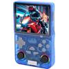 Tonysa Console di Gioco Portatile retrò, Schermo da 4 Pollici 720 X 720 Dispositivo di Gioco Portatile di Memoria da 128 GB con Processore Quad Core RK3326 a 64 Bit, per Giochi 2D 3D e (BLUE)