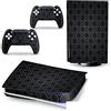 LNMLRBXEXZ Adesivo Skin Decal Skin Per PS 5 Disk Edition Console 2 Controller Vinile Cover Skin Wraps Per PS5 Disc Version 29738 Decalcomania Per Cover