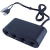 Generic Adattatore per Controller di Gioco 4 Porte con Funzione per PC, Vibrazione, Adattatore per Controller di Gioco 3 in 1 per Giocare con gli Amici, ABS