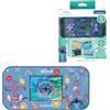 Lexibook - Disney Stitch - Console portatile compatta Cyber Arcade, 150 giochi, schermo LCD a colori, alimentazione a batteria, JL2367D
