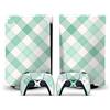 PDURMBUAB Nessuna Schiuma Nessuna Bolla Per PS5 Skin Disc Edition Anime Console E Controller Vinile Cover Wraps Per PS 5 Version(50662)