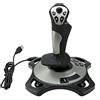 Jectse USB Gaming Flight Simulator Controller di Gioco con Funzione di Vibrazione e Controllo 'acceleratore, Flight Stick Cablato per PC XP VISTA 7 8 10 Computer Portatile