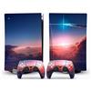 GALSOR Protettivo Decal Skin Per PS 5 Disk Edition Console 2 Controller Vinile Cover Wraps Per PS5 Disc Version 11021 Senza Bolle E Senza Residui
