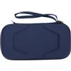 VELATEMOR Console di Gioco -Caso di Base, Case di Console da Gioco Portatile per Interni in Velluto Morbido Eva PU per il Viaggio (Profondo blu)